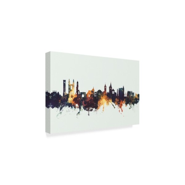 Michael Tompsett 'St Andrews Scotland Skyline Iv' Canvas Art,22x32